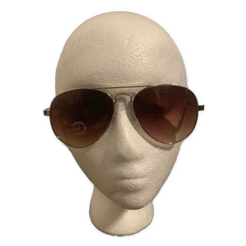 Juicy Couture New Brown Aviator Sunglasses Ajcn44007z